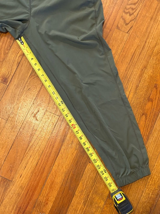 90 Degree By Reflex Olive Athletic Joggers with Elastic Cuffs - Picture 6 of 9